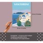 Pictura pe numere Tablou Canvas Santorini